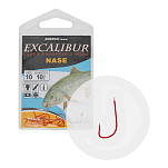 Excalibur 47030010 Nase Bolo Зубчатый Крюк Бесцветный Red 10