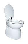 Унитаз судовой/гальюн Matromarine Products Deluxe 6500003224 24В 20А 365х455х455мм электрический вакуумный из белой керамики
