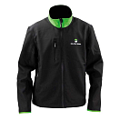 Купить Maver 164070XL Куртка Logo Черный  Black / Green / White XL 7ft.ru в интернет магазине Семь Футов