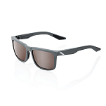 Спортивные очки 100% BLAKE - Soft Tact Cool Grey - HiPER Crimson Silver Mirror Lens, 60028-00008