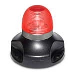 Многофункциональный сигнальный огонь Hella marine 2XD 980 911-402 360° 9-33В 0,021-0,42А 5Вт IP67 защита от перенапряжения красный