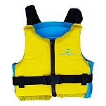 Spinera 1935103-m/l Защитный жилет Sup/kayak/aquapark nylon 60-80 kg 50n Yellow / Aqua 40x30x8 M-L