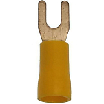 Goldenship GS11623 M4 Вилочный терминал Золотистый Yellow 8.2 x 26.7 mm