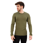 Icebreaker 104365069L Базовый слой с длинным рукавом 200 Oasis Merino Зеленый Loden L
