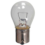 Euromarine 000223 BA15S 12V 21W Вспомогательная лампа 2 единицы Бесцветный Clear / Grey