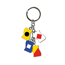 Купить Брелок с сигнальными флагами (POFI) Nauticalia 3089 7ft.ru в интернет магазине Семь Футов
