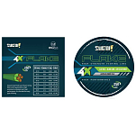 Sugoi 058218 Flake Плетеная леска 250 м Зеленый Green 0.180 mm 