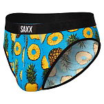 SAXX Underwear SXBR30F.PPB.XXL Слипы Ultra Fly Голубой  Polka Pineapple / Blue 2XL