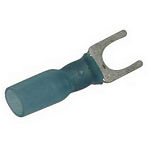 Oem marine ROL185440/20 Термоусадочная заглушка вилки Серебристый Blue 4 mm