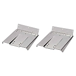Uflex R-141904664-5454885 Опорная пластина для отделки из нержавеющей стали отремонтированы Silver 22.8 x 22.8 cm