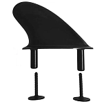Ocean & earth bh05-black-os киль Surf School Board Back 4.0´´ 30x40x15