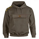 Купить Vass VQ557/07/XXL Толстовка с капюшоном Culture Коричневый Khaki Green 2XL 7ft.ru в интернет магазине Семь Футов
