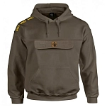Vass VQ557/07/XXL Толстовка с капюшоном Culture Коричневый Khaki Green 2XL