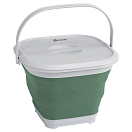 Купить Outwell 651121 Складное квадратное ведро и крышка Бесцветный Shadow Green 7ft.ru в интернет магазине Семь Футов