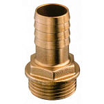 Forniture nautiche italiane 1818306 25 mm Соединитель шланга с наружной резьбой Золотистый Bronze 3/4´´ 