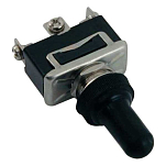 Euromarine 000667 MOM-Off-MOM 20A 12V Водонепроницаемый рычажный переключатель Серебристый Grey