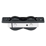 Harken 134 Двойной шкив с большой пулей Черный Black / Silver