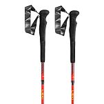 Leki 65225861-135 Neotrail FX One Superlite Поляки Красный Bright Red / Neon Yellow / Natural Carbon 135 cm