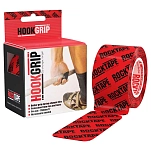 Rock tape 21593-5cmx25cm кинезиологическая лента HookGrip 5 cmx25 cm Red / Black 10x10x10