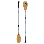 Duotone 43260-1303-c71-7.3´´ весло для сапа Bamboo carbon 60 slim adjustable 3-piece 7.3´´ Brown 180x20x20 170-220 cm