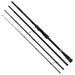 Fox rage NRD376 Street Fighter Lure Blaster Travel Удочка Для Ловли Карпа Серебристый Black 2.30 m 