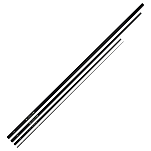 Maver 8751K004 комплект удочки для удочки Jurassic R6 4 Секции Black 5.80 m