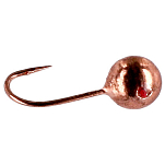 Mikado AM-POD-001-3.5-C Mormishka 3.5 Крючки С Одним Глазком 5 единицы Золотистый Copper 18 
