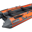 Надувная лодка ПВХ, Адмирал 330 CF НДНД, роульс, рым, оранжевый/серый FR-00001935_ND_O-G