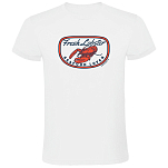 Kruskis CA65500101C072 Футболка с коротким рукавом Fresh Lobster Белая White S