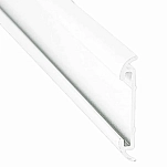 Ap products 112-021546018 вставка для плоской декоративной рейки 2.43 m Polar White