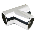 Seachoice 50-38061 60° Тройник для рельсового фитинга Серебристый Silver 7/8´´ 