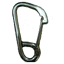 Купить Talamex 74230102 Асимметричный карабин с ушком Серебристый Grey 10 mm  7ft.ru в интернет магазине Семь Футов