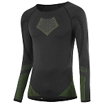 Loeffler 25326-992-54/56 Базовый слой с длинным рукавом Transtex Warm Alpine Черный Black / Neon Yellow 54-56