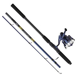Mitchell 1558882 Neuron Mackerel Нижний отгрузочный комбо Черный Black / Blue 3.03 m 