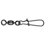 Mustad MA034-BN-3/0-6 MA034-BN Crane Sanxui Защелкивающийся шарнир Серебристый Black Nickel 3/0 