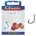 Gamakatsu 140120-00100-00025-00 Booklet Boilie 3513F Палатка Крюк 0.250 Фунты Черный NS Black 1 