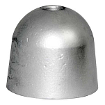 Tecnoseal 2626644A BCS Bow Thrust Алюминиевый оживальный анод  Silver 50 x 35.4 mm 