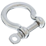 Seachoice 50-43201 Якорная скоба из нержавеющей стали Серебристый Silver 1/2´´ 