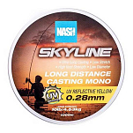 Nash T6041-UNIT Монофиламент Highline 1000 m  UV Yellow 0.300 mm