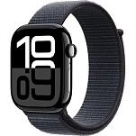 Apple MWWG3QL/A  Watch Series 10 GPS 42mm Sport Loop Черный Black Aluminium / Ink