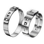 Lecomble & schmitt LECO1202097 VHM226 Зажим шланга Серебристый Silver 11.8 mm