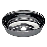 Plastimo 27292 Овальная раковина из нержавеющей стали Silver 36 x 24 cm