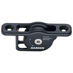 Harken 1203 50 mm Protexit Single Thru Deck Блокировать Серебристый Black