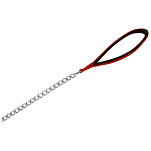 Trixie 14015 Мягкий Nylon Поводок с цепочкой Серебристый Beige 2 mm x 110 cm