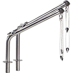 Plastimo 36182 Поворотные шлюпбалки Серебристый Silver 100 kg 