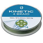 Kinetic F504-057-098 4 300 m Плетеный  Dusty Green 0.120 mm 