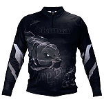 Okuma PA01T055G2L Толстовка с полумолниеймолнией Carp Черный Black / White 2XL