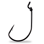 Mustad 38101NP-BN-5/0-5U-UNIT Ultra Circle 38101 NPBN Техасский Крюк Black 5/0