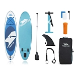 Trespass uuacsntr0004-blu-78.7cm-304.8cm Надувной комплект для падлбординга Wot5Sup 10´0´´ Blue 1 244x76x14 304.8 cm