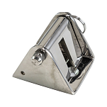 Стопор якорной цепи Homer 000121 80х60х57мм из нержавеющей стали AISI316 для цепи 8-10мм